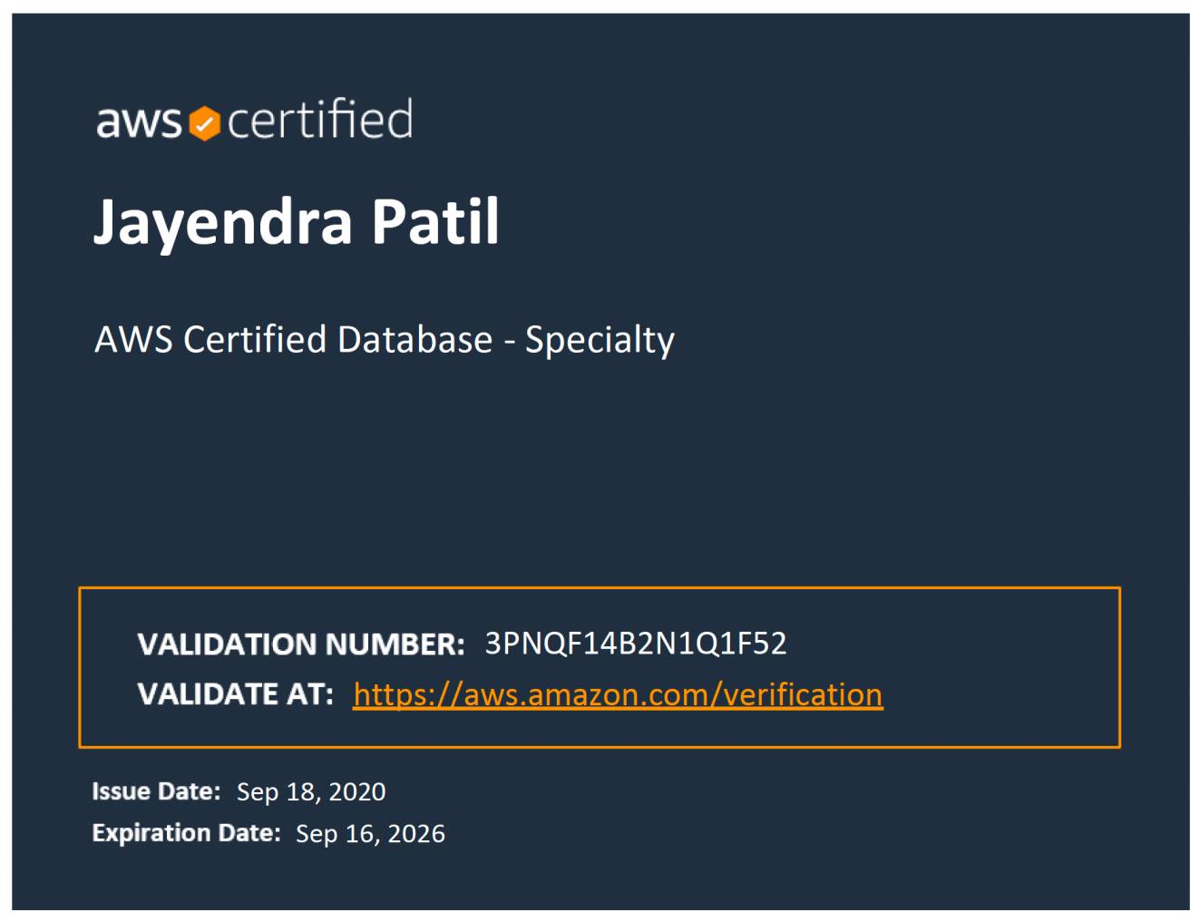 AWS Certified Database - Specialty (DBS-C01) Exam Learning Path
