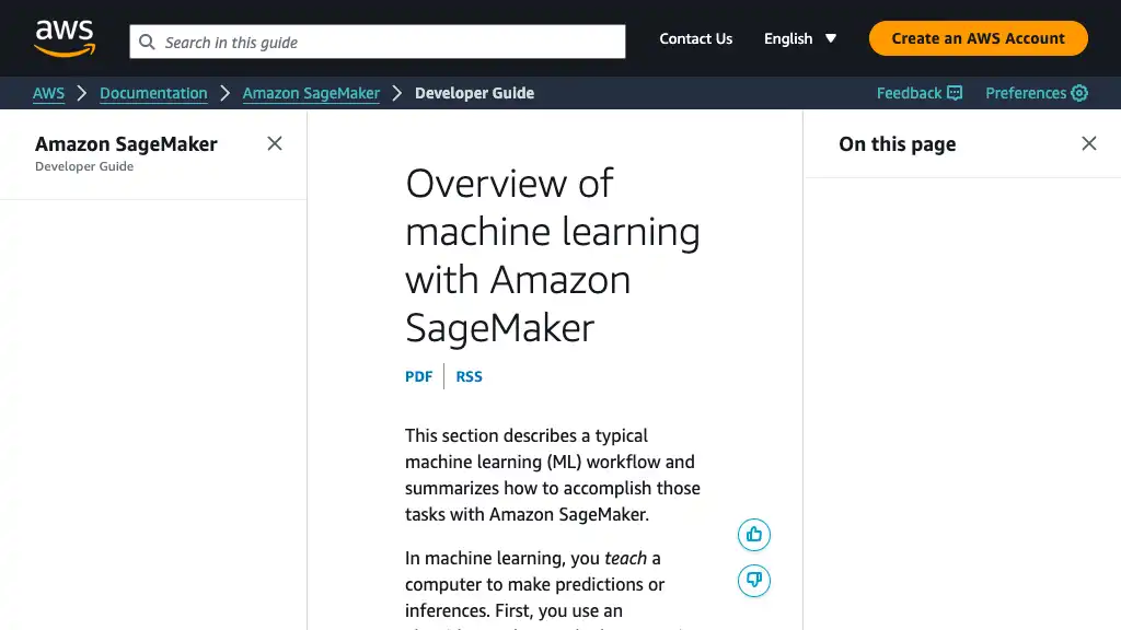 Overview of machine learning with Amazon SageMaker - Amazon SageMaker