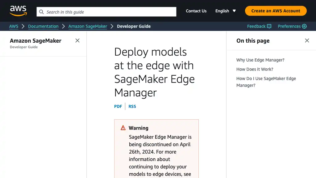 Deploy models at the edge with SageMaker Edge Manager - Amazon SageMaker
